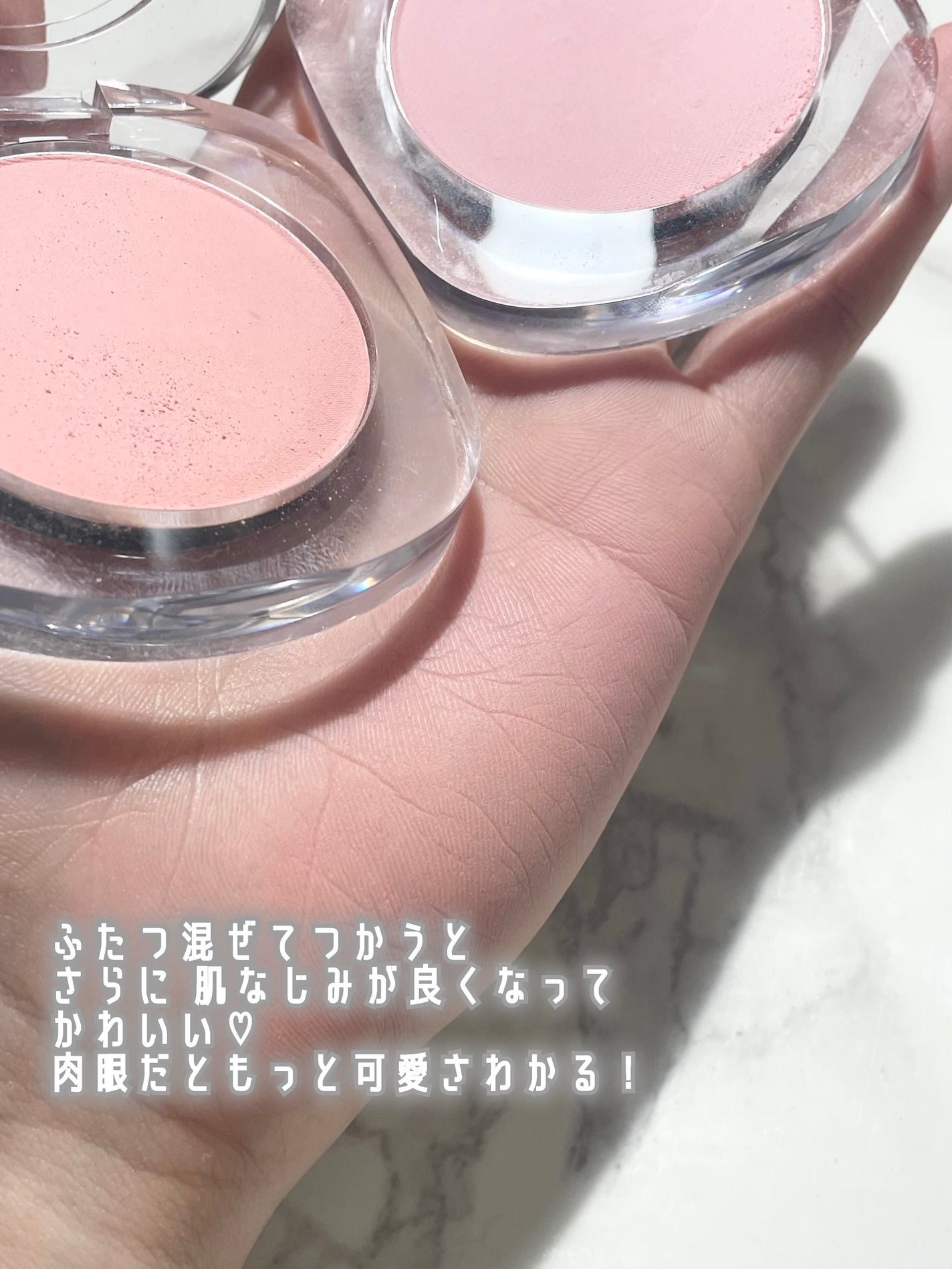 フラッフィーブラッシュ/Dear.A/パウダーチークを使ったクチコミ(4枚目)