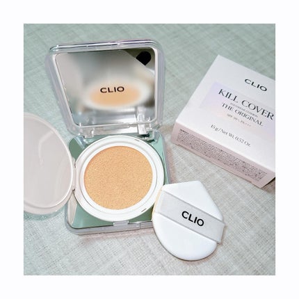 キル カバー ファンウェア クッション ザ オリジナル/CLIO/クッションファンデーションを使ったクチコミ(2枚目)