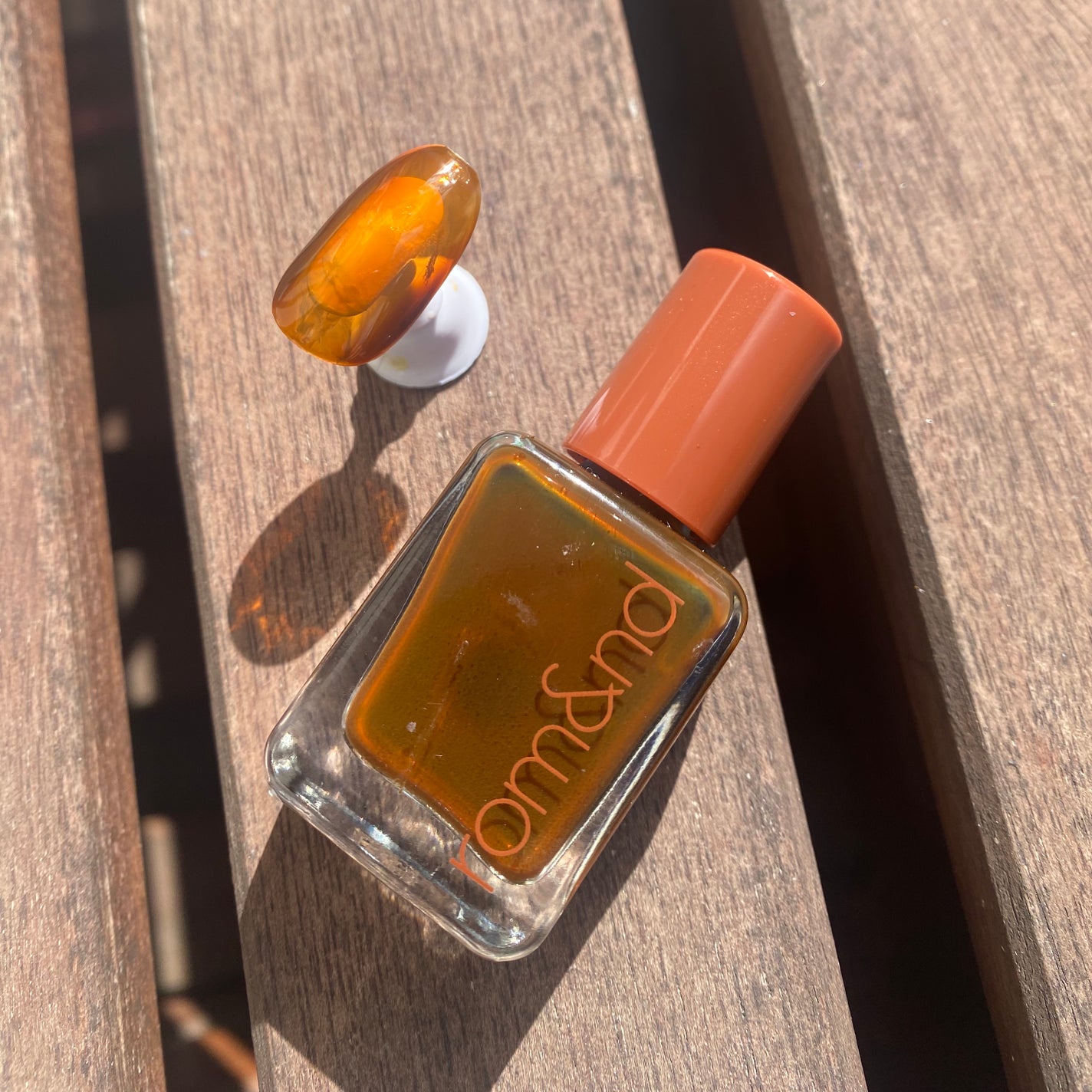 ムードペブルネイル/rom&nd/マニキュアを使ったクチコミ(1枚目)