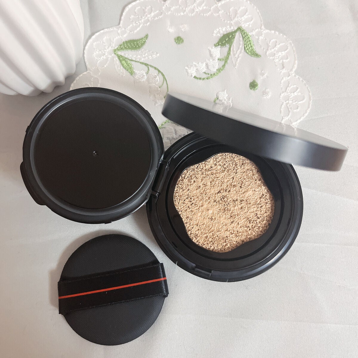 シンクロスキン セルフリフレッシング クッションコンパクト/SHISEIDO/クッションファンデーションを使ったクチコミ(2枚目)