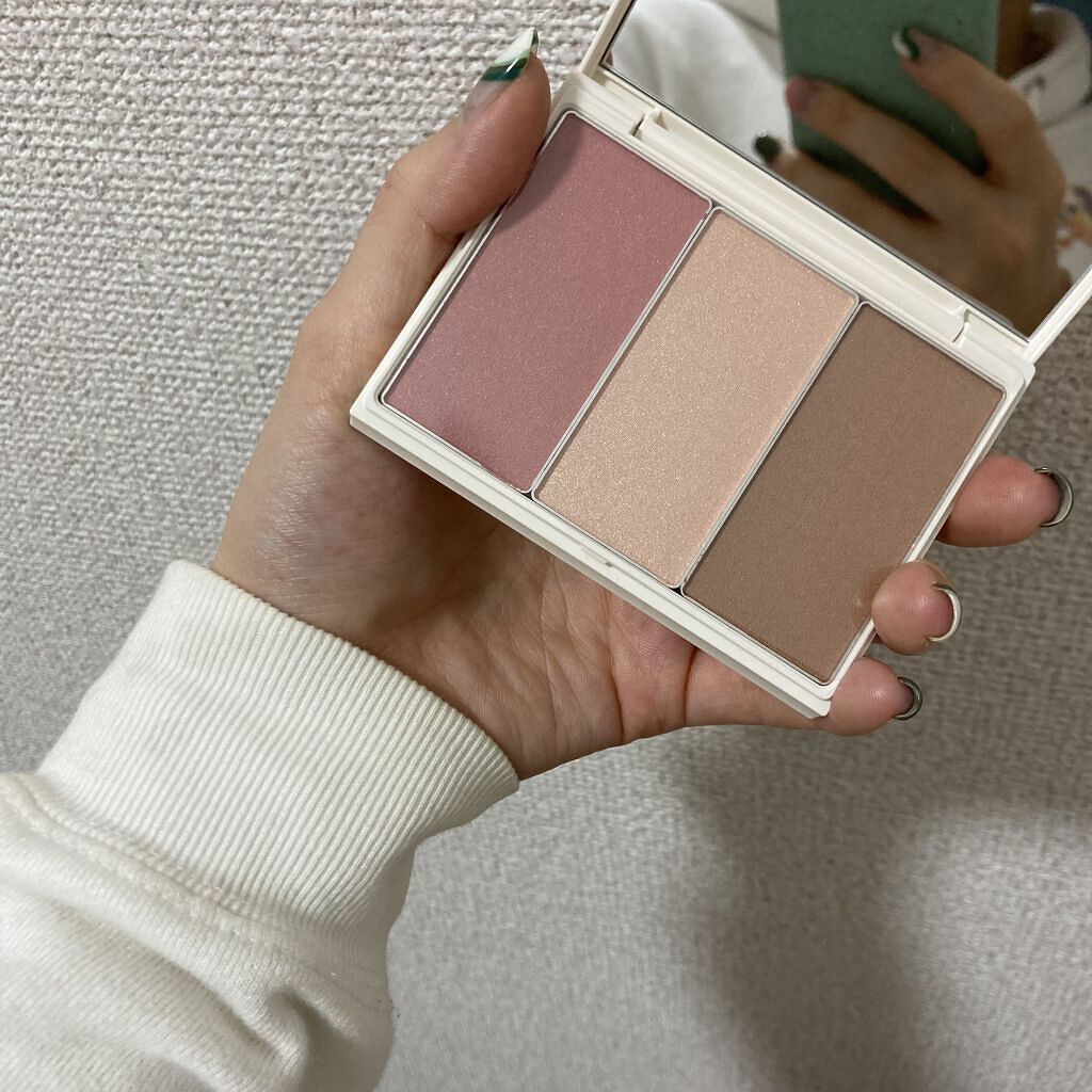 プリズマティックラスター フェイスパレット/RMK/パウダーハイライトを使ったクチコミ（1枚目）