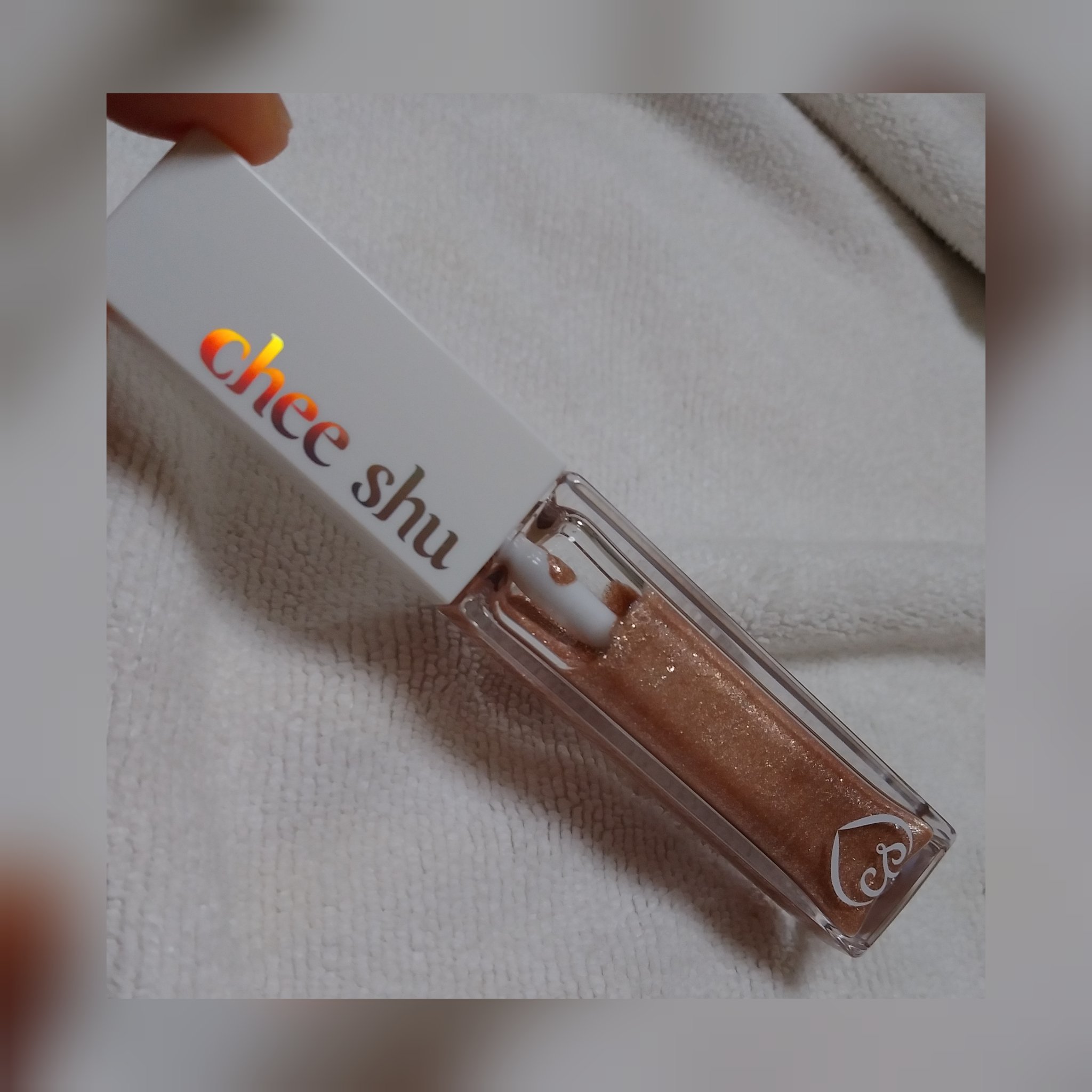 アイドルプリズムグリッター 02 二度目惚れの秘密(オレンジ)/chee shu/グリッターを使ったクチコミ（2枚目）