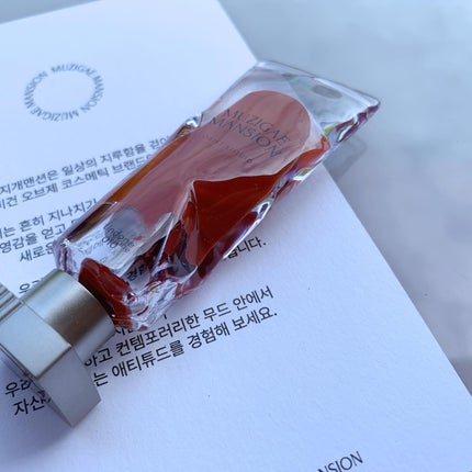 オブジェリキッド/MUZIGAE MANSION/口紅を使ったクチコミ(2枚目)