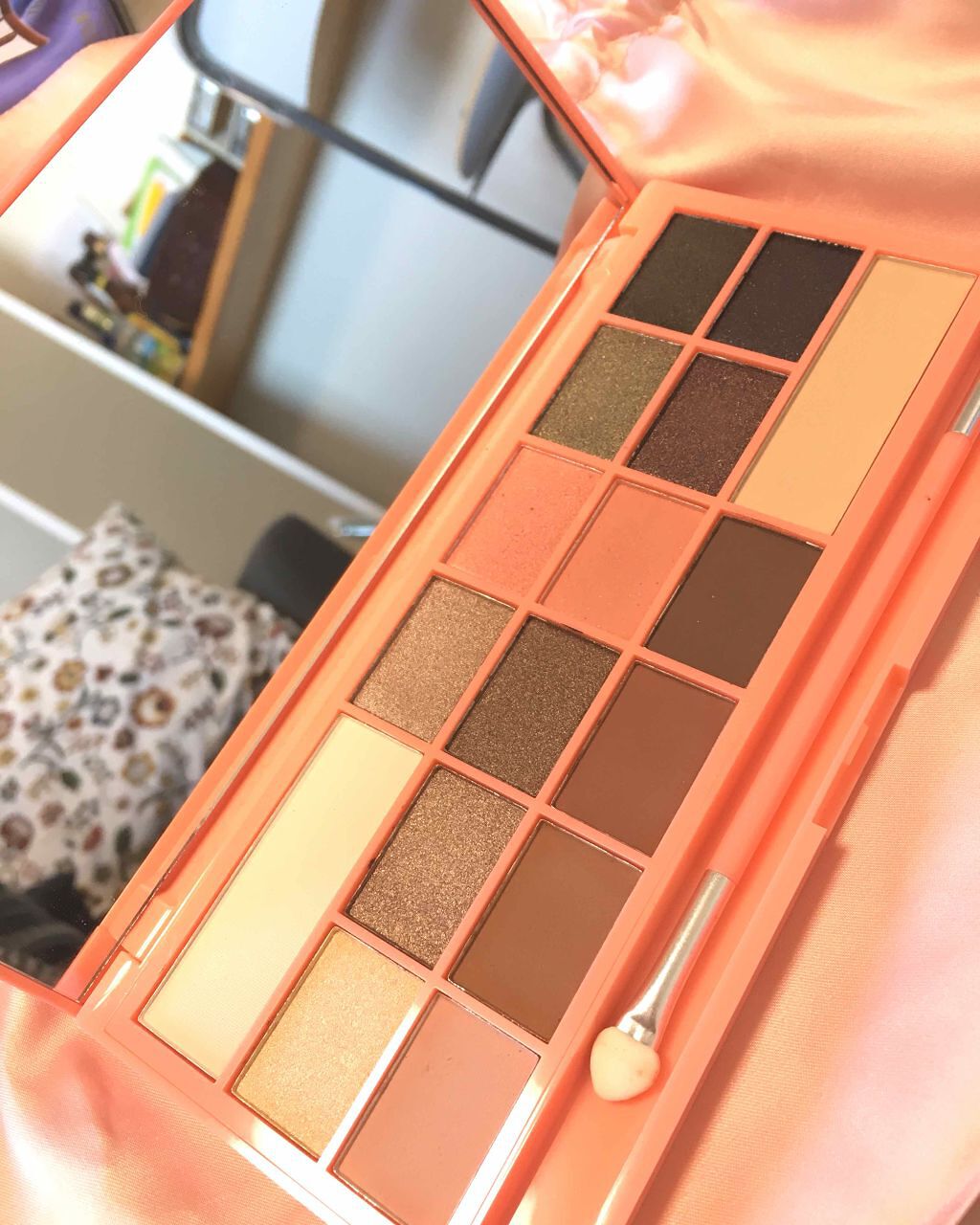 アイラブチョコレート/MAKEUP REVOLUTION/アイシャドウパレットを使ったクチコミ(2枚目)