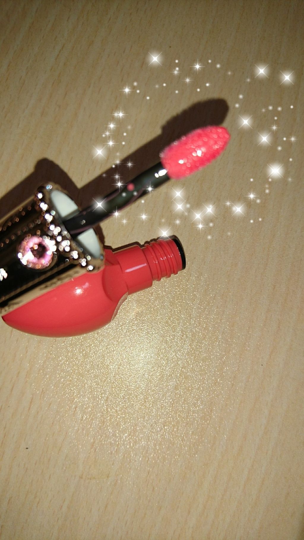 フォーエヴァージューシー オイルルージュ ティント 03 mango mix/JILL STUART/リップティントを使ったクチコミ（2枚目）