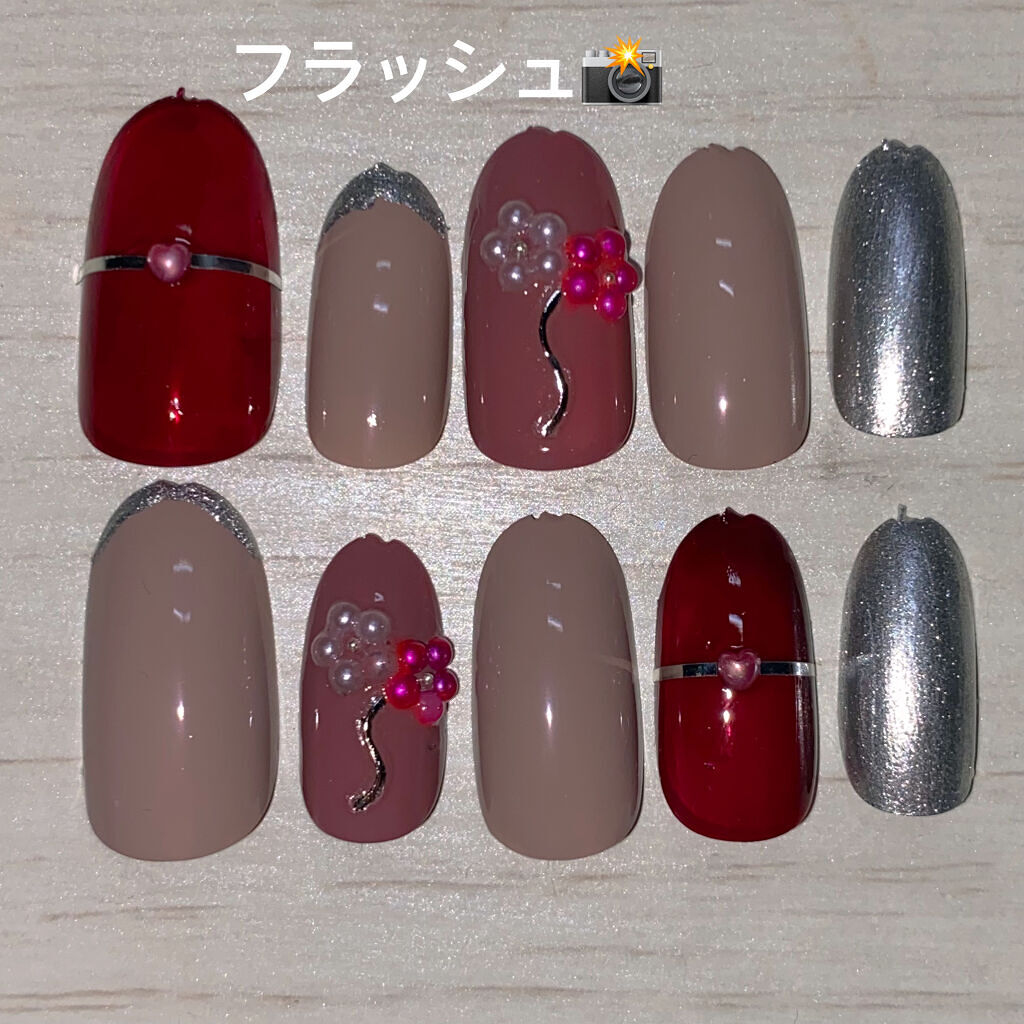 カラフルネイルズ/キャンメイク/マニキュアを使ったクチコミ（3枚目）