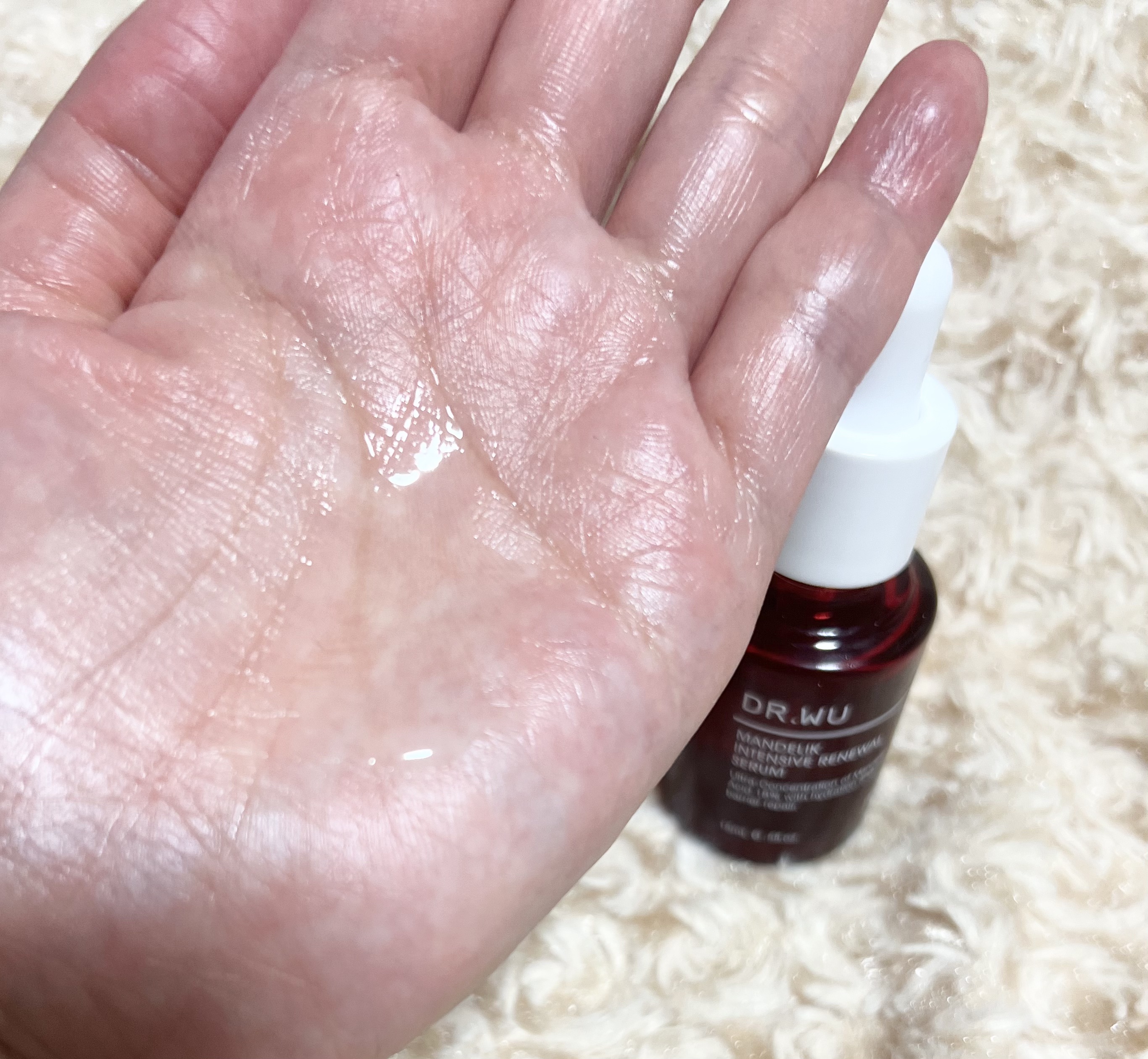 マンデリック インテンシブ 18%セラム/DR.WU/美容液を使ったクチコミ（3枚目）