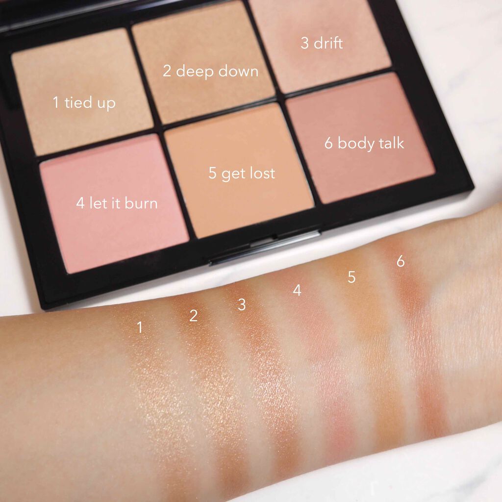 オーバーラスト チークパレット/NARS/パウダーチークを使ったクチコミ(2枚目)