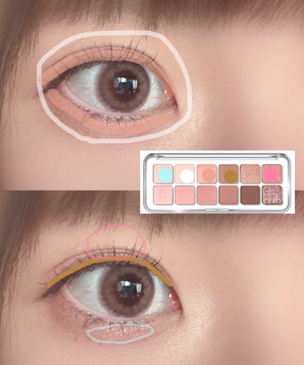 プロ アイ パレット エアー/CLIO/アイシャドウパレットを使ったクチコミ(2枚目)