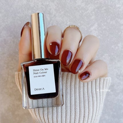 シャインオンミーネイルカラー/Dear.A/マニキュアを使ったクチコミ(1枚目)