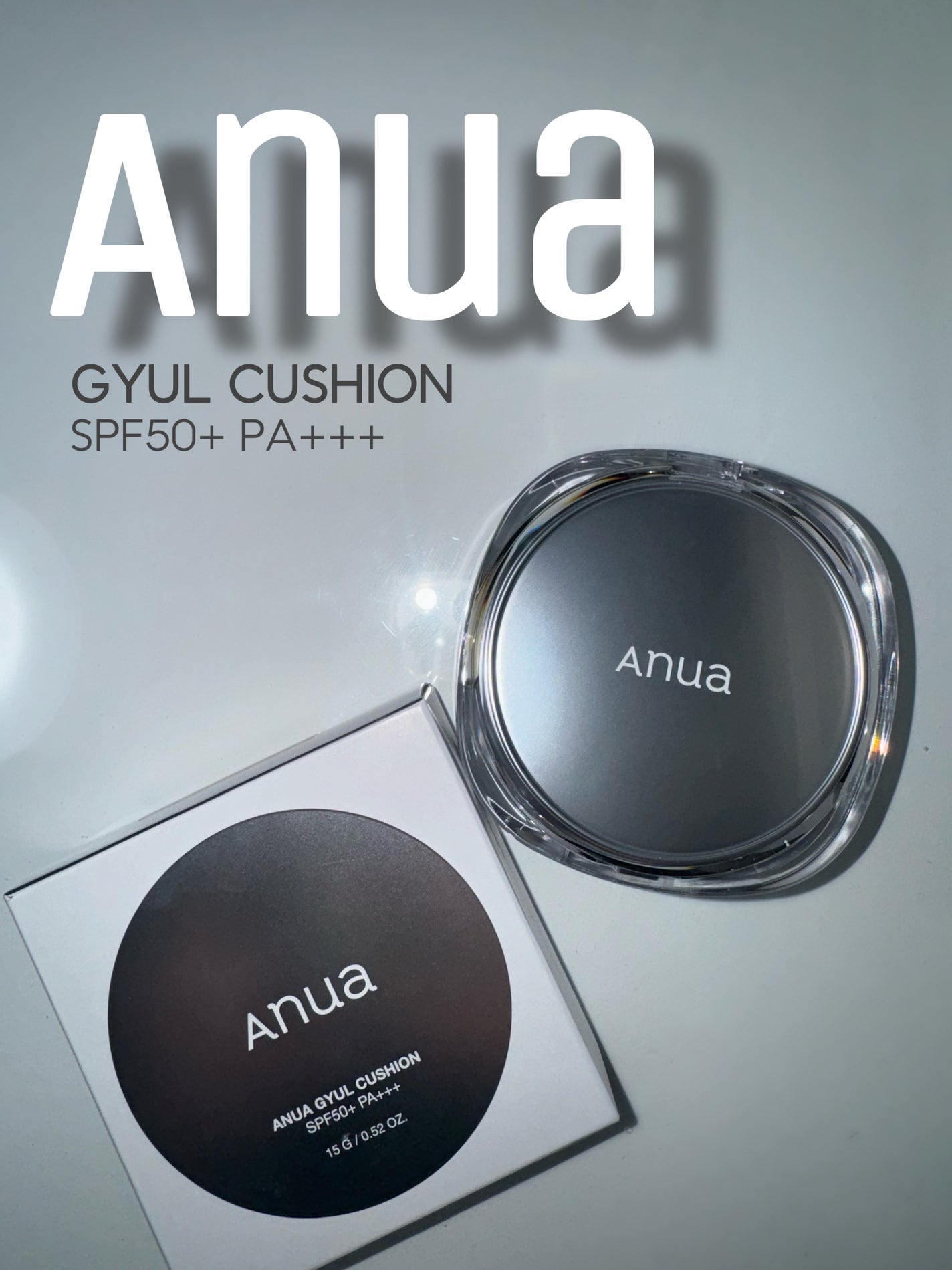 セミグロウベールクッション/Anua/クッションファンデーションを使ったクチコミ(1枚目)