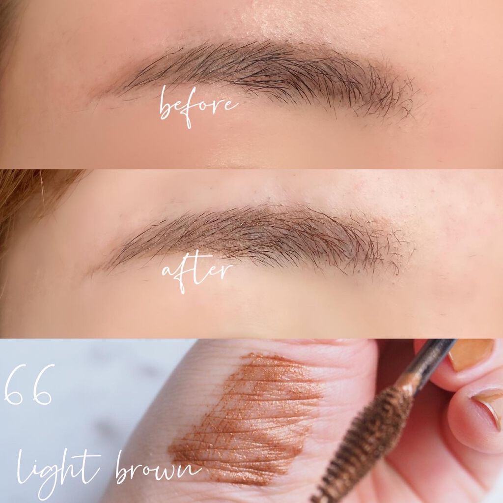 アイブローカラーワックス N/マキアージュ/眉マスカラを使ったクチコミ(5枚目)