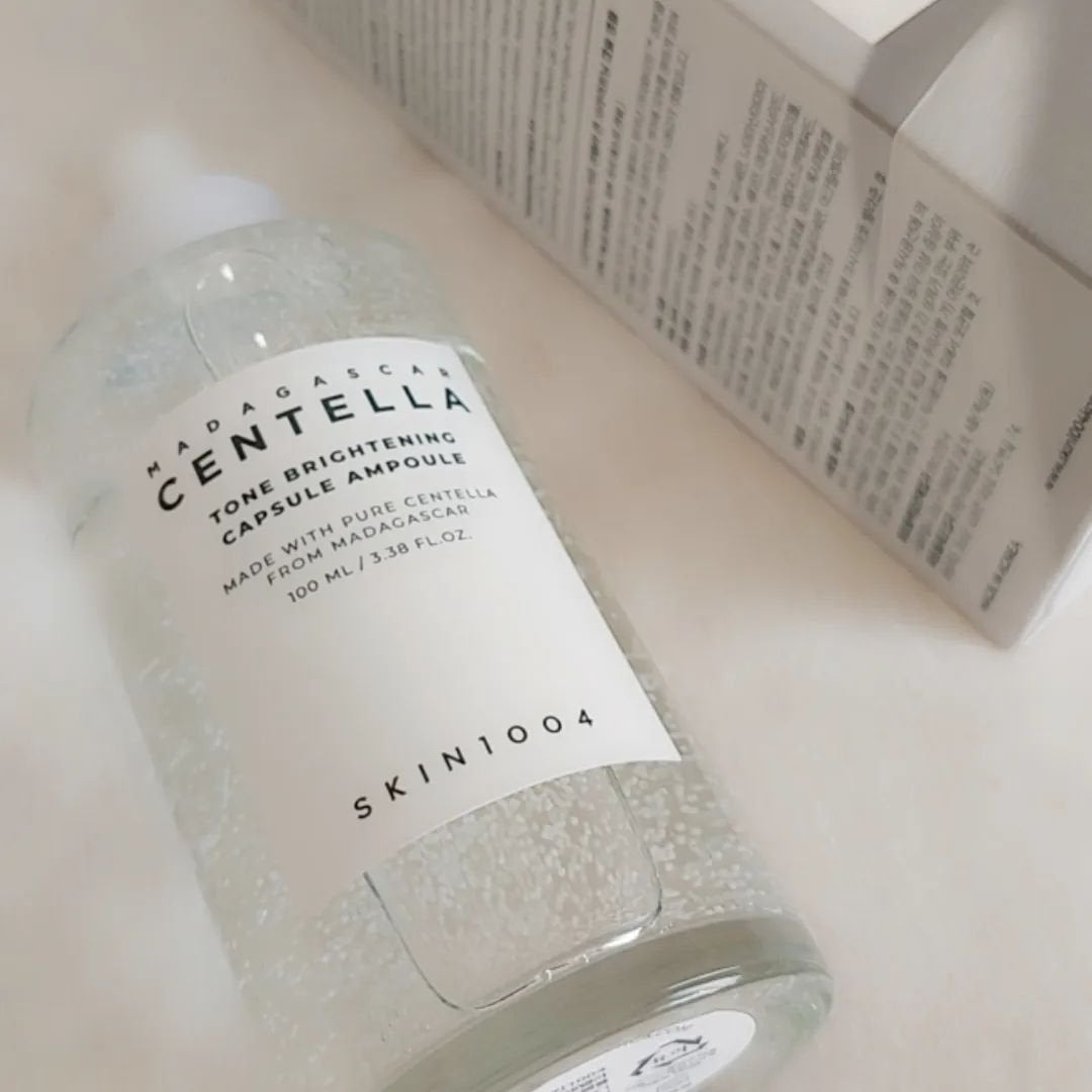 トーンブライトニング カプセルアンプル/SKIN1004/美容液を使ったクチコミ(1枚目)