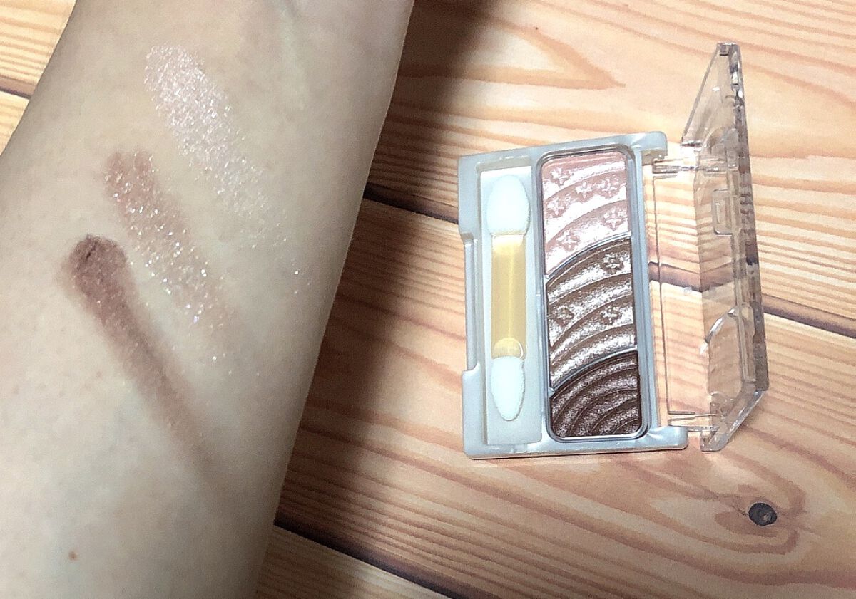 トーンアップアイシャドウ/CEZANNE/アイシャドウパレットを使ったクチコミ(2枚目)