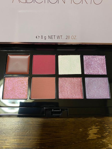 コンパクトアディクション “エターナル イン ピンク”/ADDICTION/アイシャドウパレットを使ったクチコミ(4枚目)