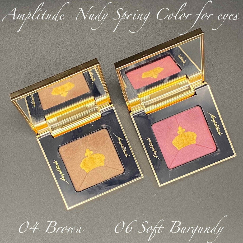 ヌーディ スプリングカラー フォーアイズ/Amplitude/単色アイシャドウを使ったクチコミ(1枚目)