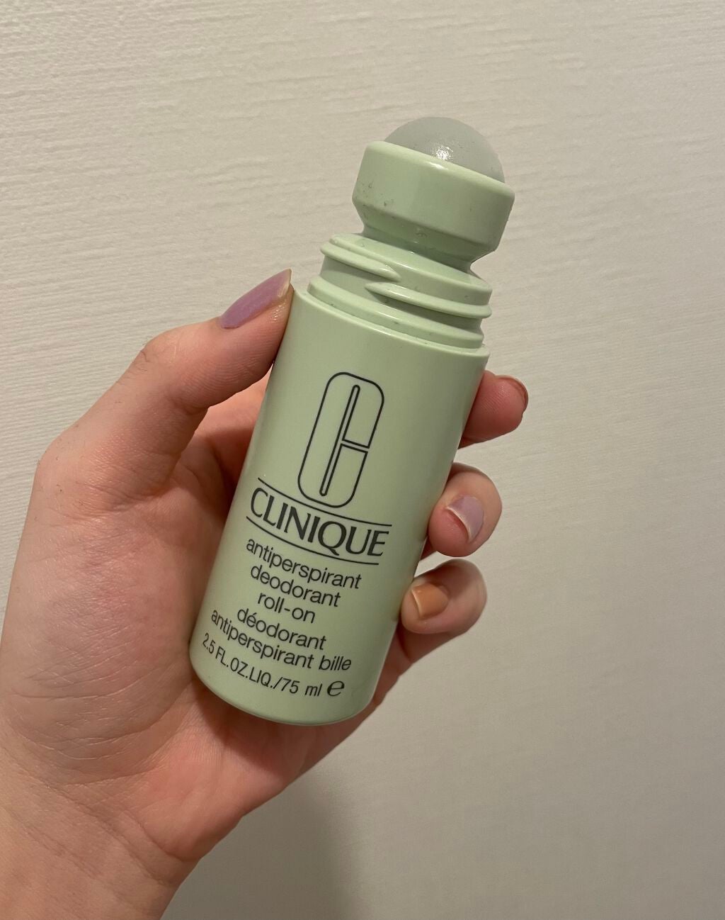 アンティ パースパイラント デオドラント ロールオン N〈医薬部外品〉/CLINIQUE/デオドラント・制汗剤を使ったクチコミ(2枚目)