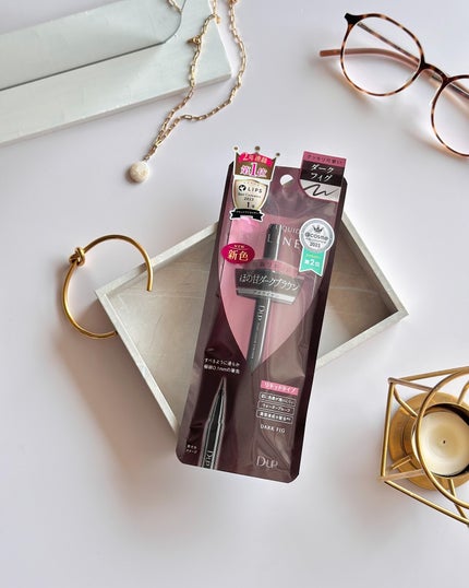 シルキーリキッドアイライナーWP/D-UP/リキッドアイライナーを使ったクチコミ(1枚目)