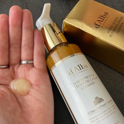 ホワイトトリュフリターンオイルクリームクレンザー/ダルバ/クレンジングを使ったクチコミ(1枚目)