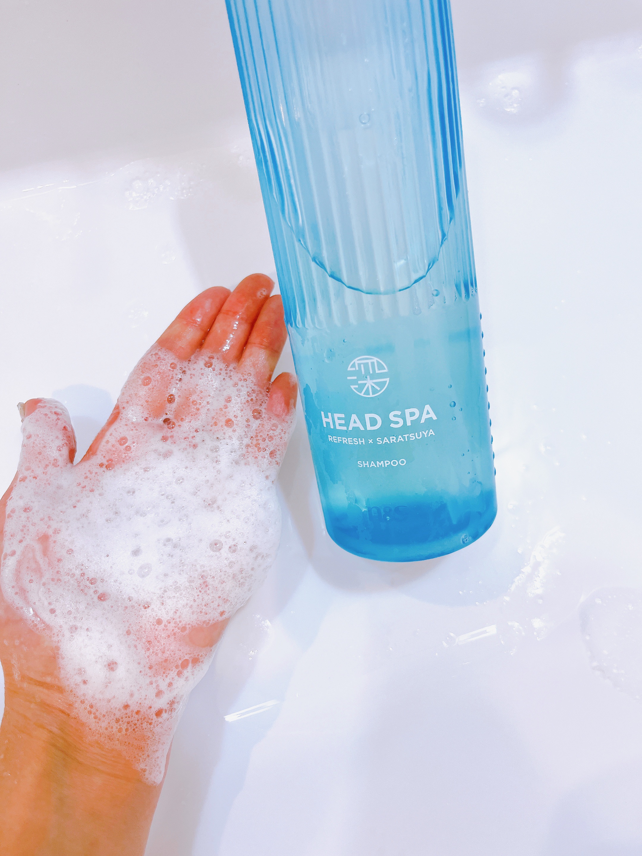 リフレッシュ × さらつや シャンプー/トリートメント/h&s/市販シャンプーを使ったクチコミ（3枚目）