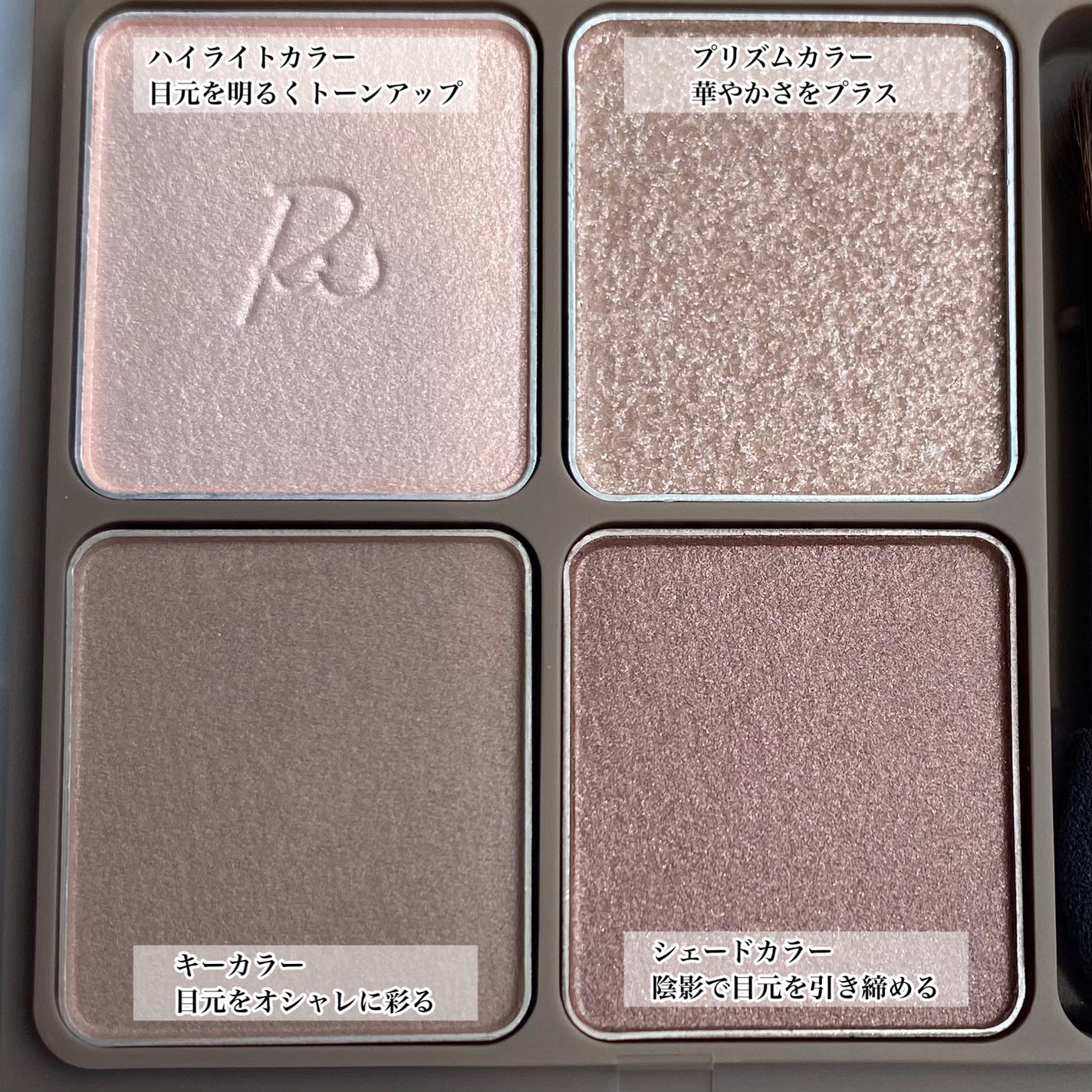 インザミラーアイパレット/Ririmew/アイシャドウパレットを使ったクチコミ(2枚目)