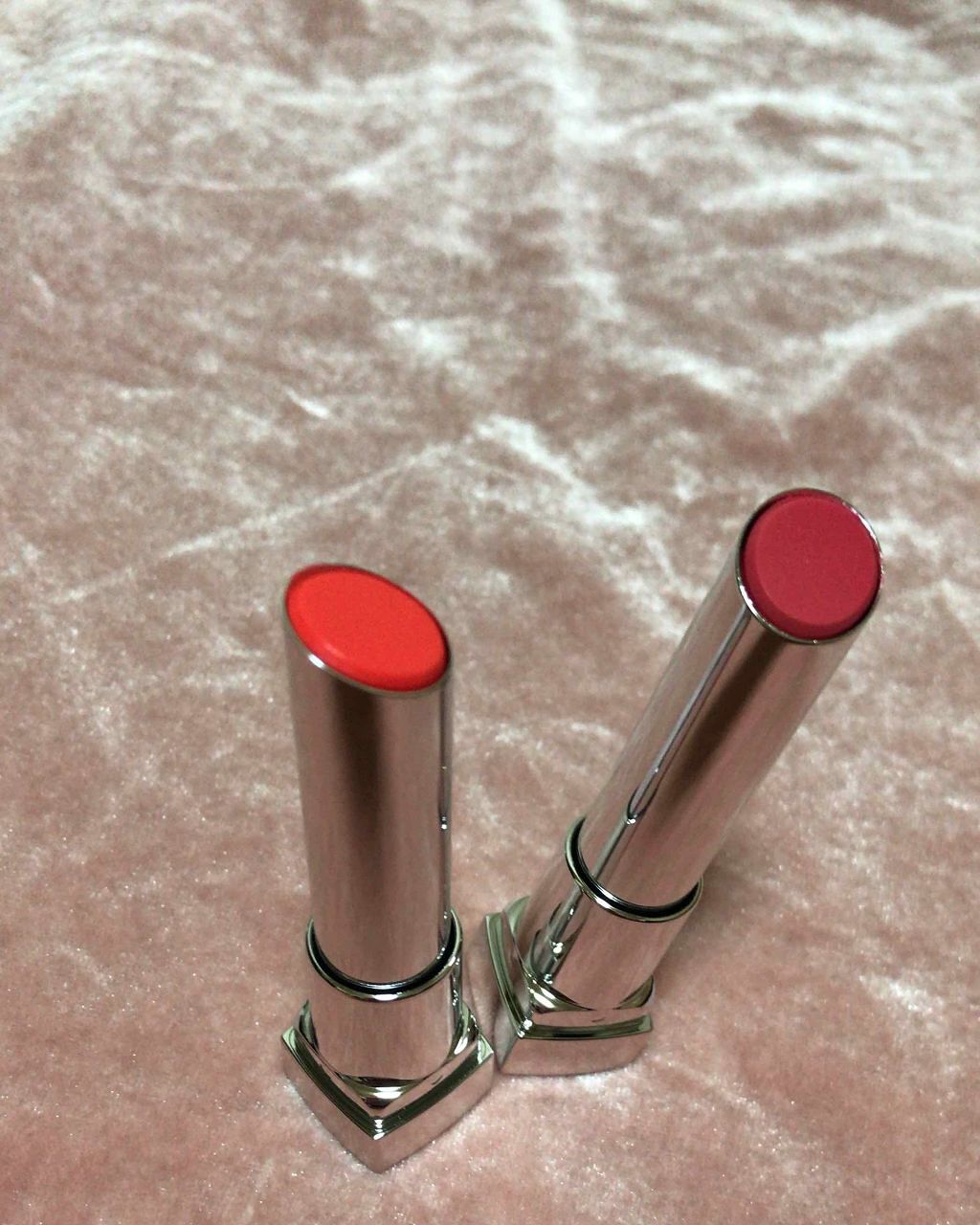 sparkle_perfume_kql on LIPS 「この2つを両方つけるとかわいい!ピンクっぽいオレンジって感じで..」(1枚目)