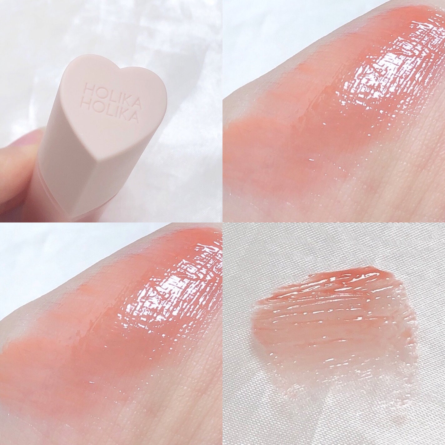 ハートクラッシュ ベアグレイズティント/HOLIKA HOLIKA/リップティントを使ったクチコミ(2枚目)