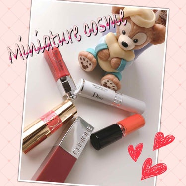 𝔸𝕟𝕜𝕠 on LIPS 「miniaturecosme試供品や購入特典としてもらえるミニ..」（1枚目）