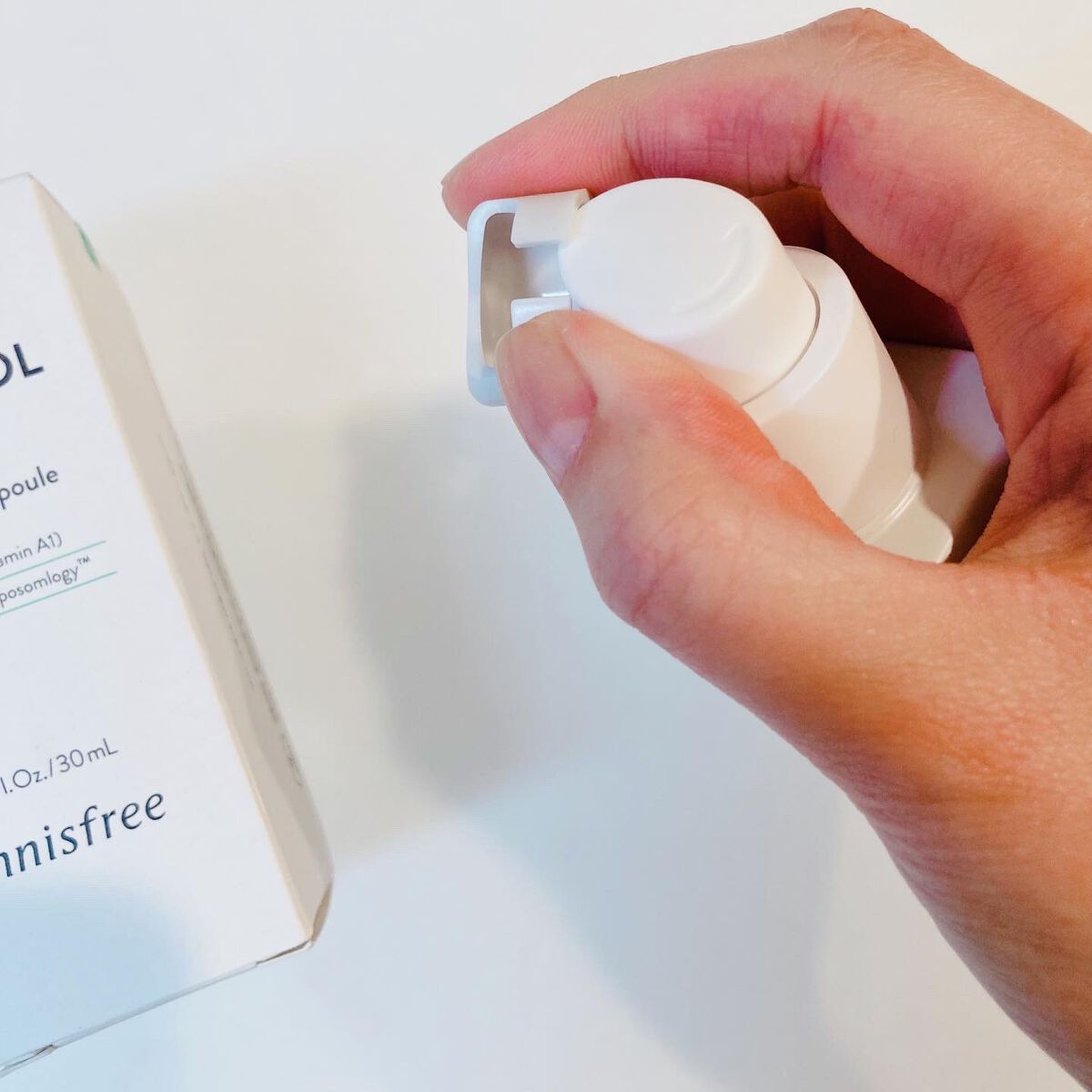 レチノール　シカ　リペア　セラム/innisfree/美容液を使ったクチコミ（2枚目）