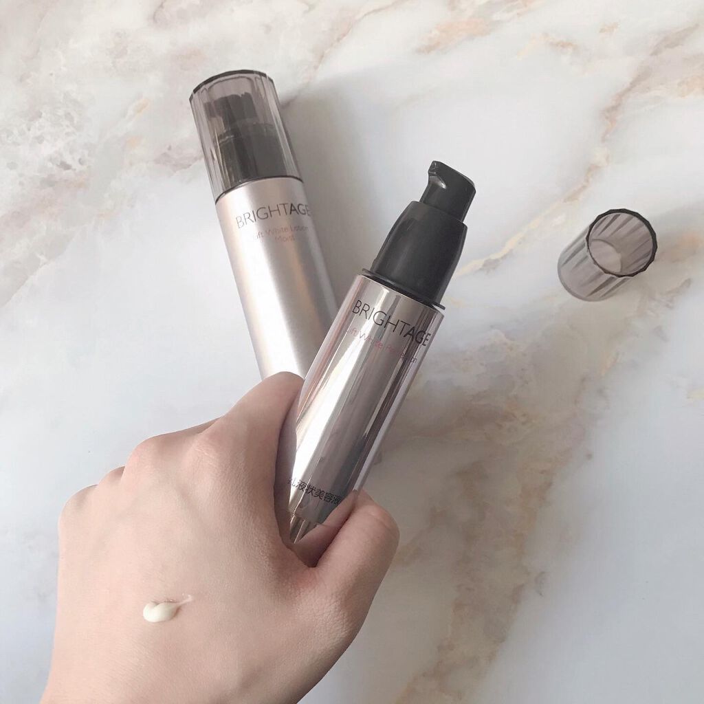 リフトホワイト パーフェクション/BRIGHTAGE/美容液を使ったクチコミ(4枚目)