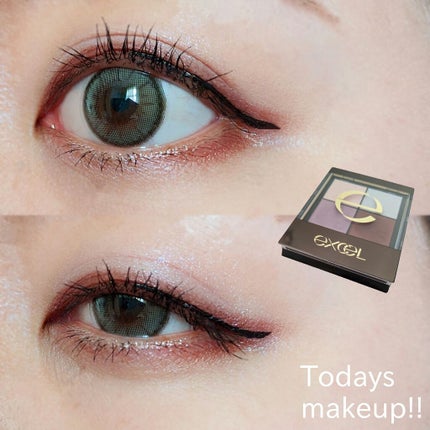 リアルクローズシャドウ/excel/アイシャドウパレットを使ったクチコミ(1枚目)