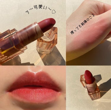 3CE SOFT MATTE LIPSTICK #UNSTAINED RED/3CE/口紅を使ったクチコミ（2枚目）