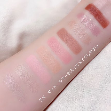 プレイカラーアイズ ≪ミルキーコレクション≫/ETUDE/アイシャドウパレットを使ったクチコミ(5枚目)