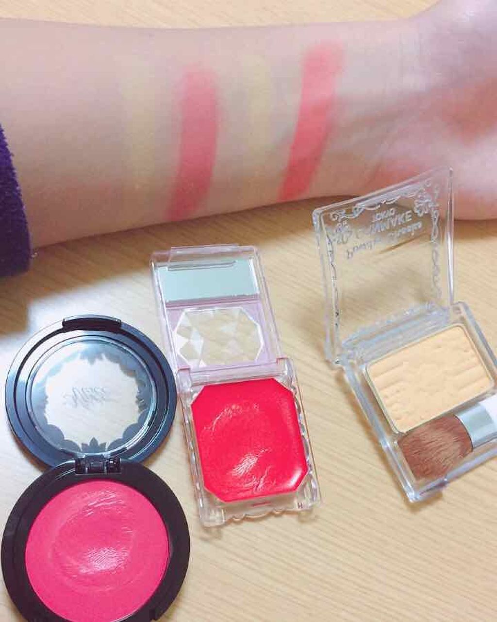 【旧品】パウダーチークス/キャンメイク/パウダーチークを使ったクチコミ(3枚目)