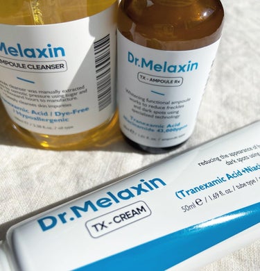 Dr.Melaxin TX-アンプルクレンザーのクチコミ「|
#Melaxin #メラクチン
#TXアンプルクレンザー

・
もうひとつ、Dr.Mela.....」（2枚目）