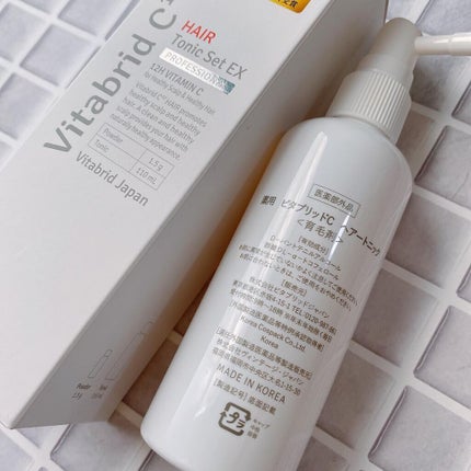 ビタブリッドCヘアートニックセットEX/ビタブリッドジャパン/頭皮ローションを使ったクチコミ(5枚目)