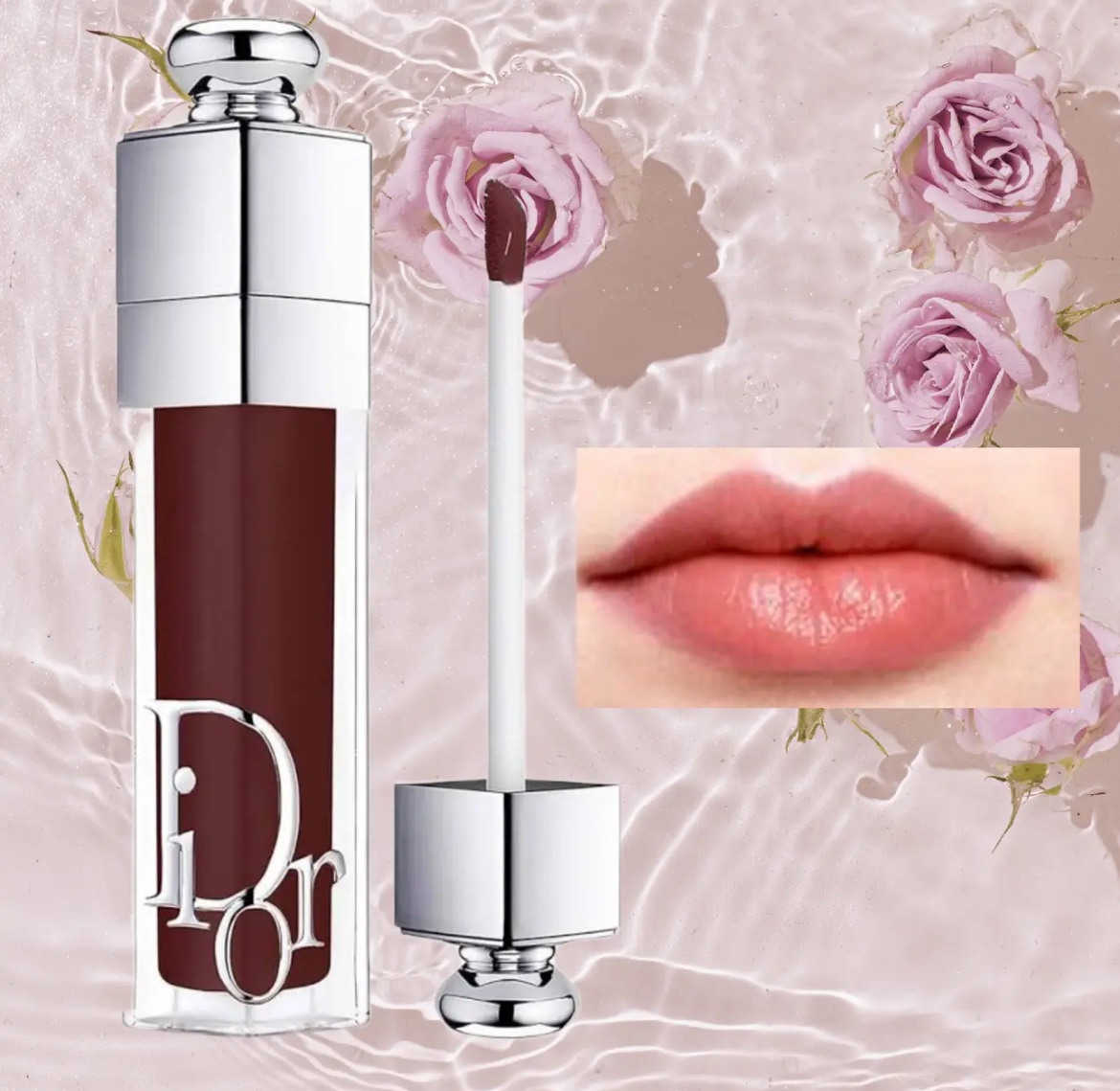 ディオール アディクト リップ マキシマイザー 020マホガニー/Dior/リップグロスを使ったクチコミ（1枚目）