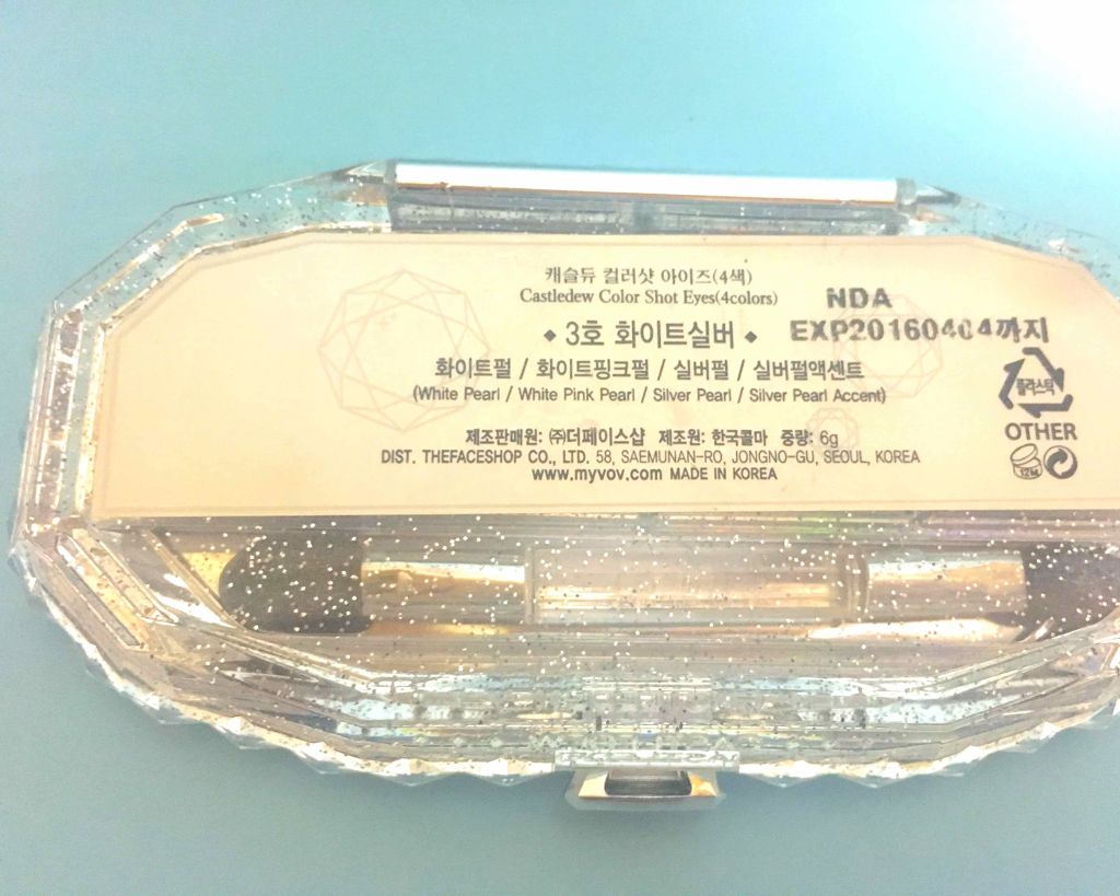  キャッスルデューカラーショットアイズ/THE FACE SHOP/アイシャドウパレットを使ったクチコミ（3枚目）