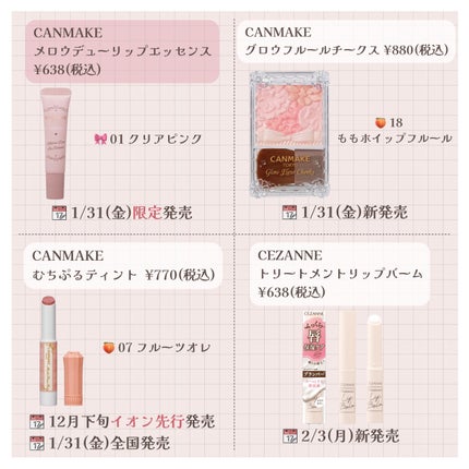 グロウフルールチークス/キャンメイク/パウダーチークを使ったクチコミ(3枚目)