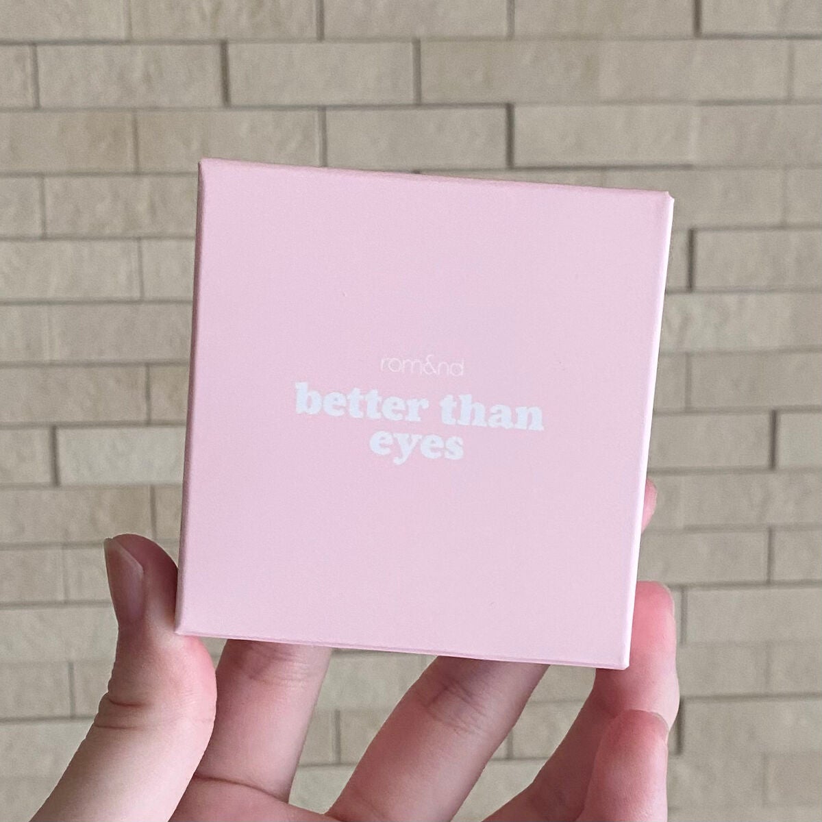 ベターザンアイズ/rom&nd/アイシャドウパレットを使ったクチコミ(8枚目)