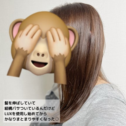 スーパーリッチシャイン ダメージリペア とろとろ補修ヘアオイル/LUX/ヘアオイルを使ったクチコミ(5枚目)