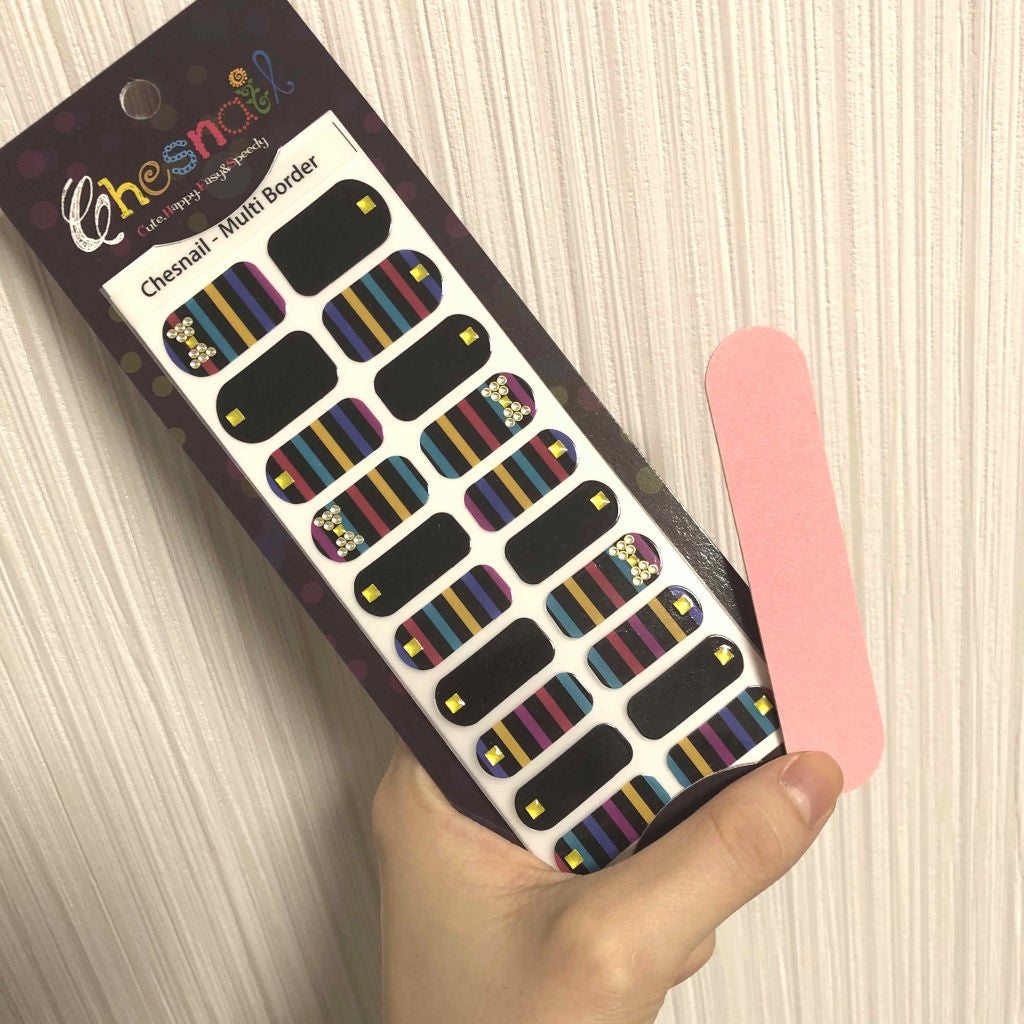 チェスネイル/ミュー/ネイルシールを使ったクチコミ(1枚目)