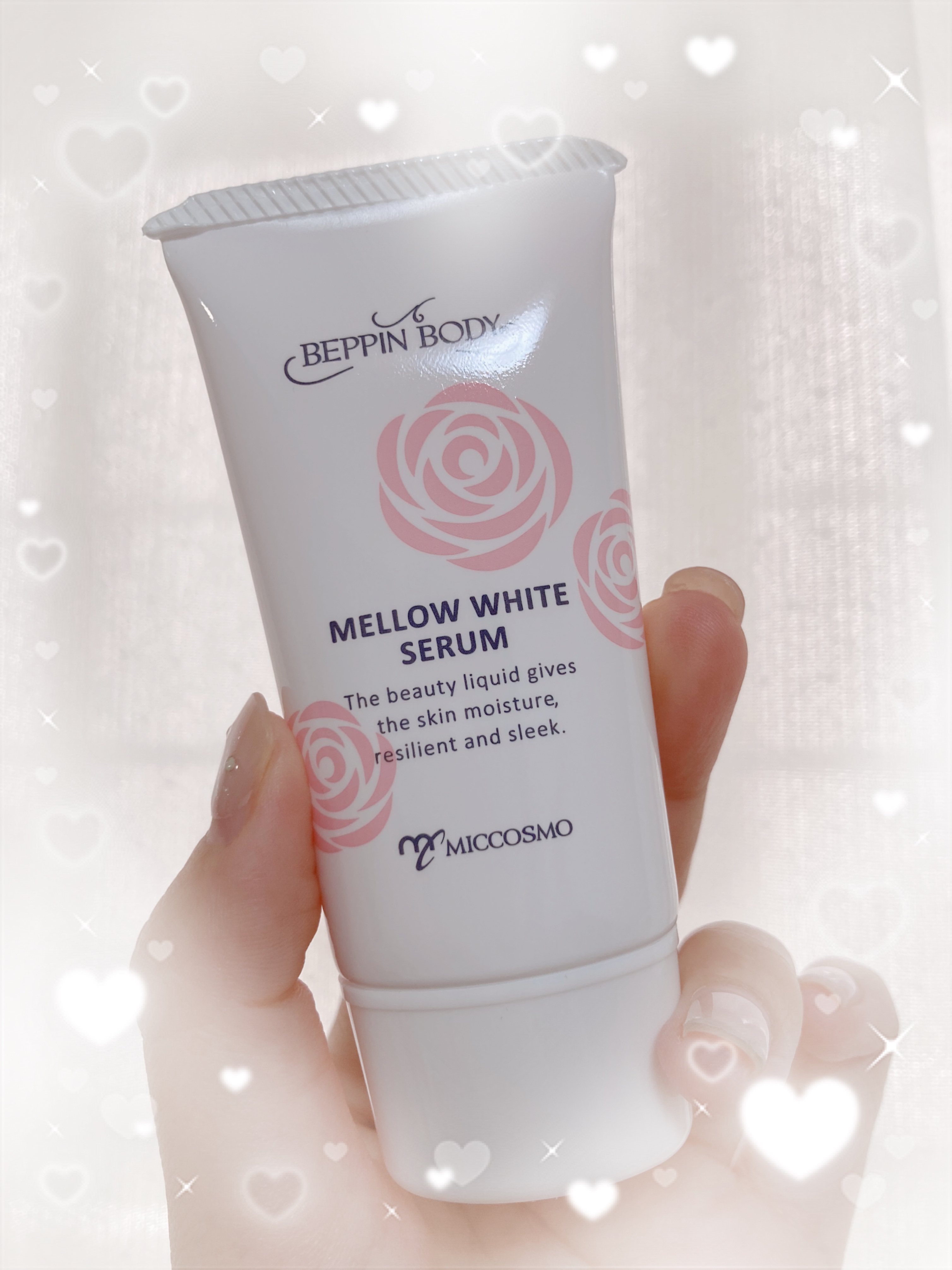 バージンホワイトセラム/べっぴんボディ/ボディクリームを使ったクチコミ（1枚目）