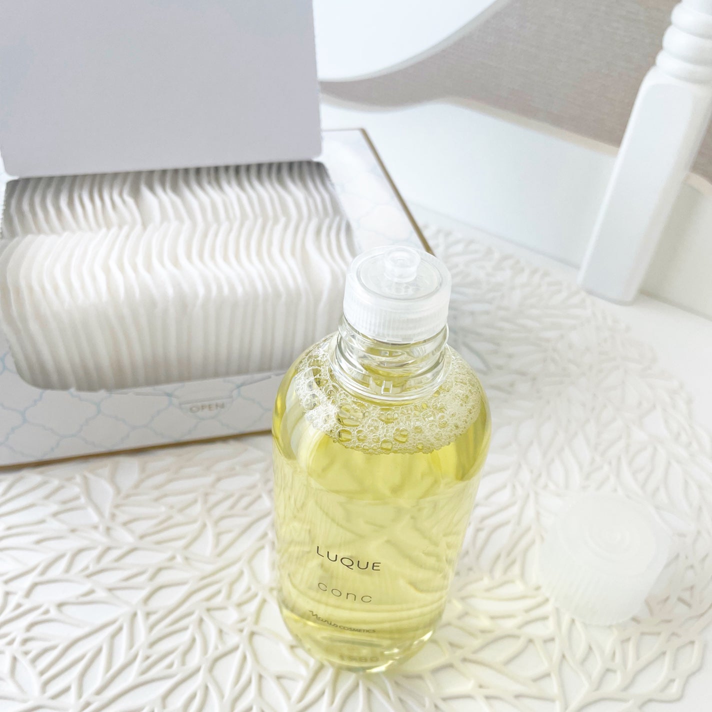 ルクエ コンク/ナリス化粧品/拭き取り化粧水を使ったクチコミ(4枚目)