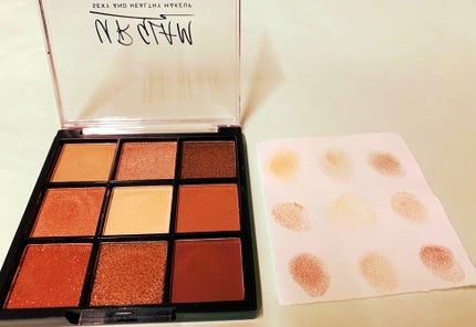 UR GLAM BLOOMING EYE COLOR PALETTE 01/U R GLAM/アイシャドウパレットを使ったクチコミ(3枚目)