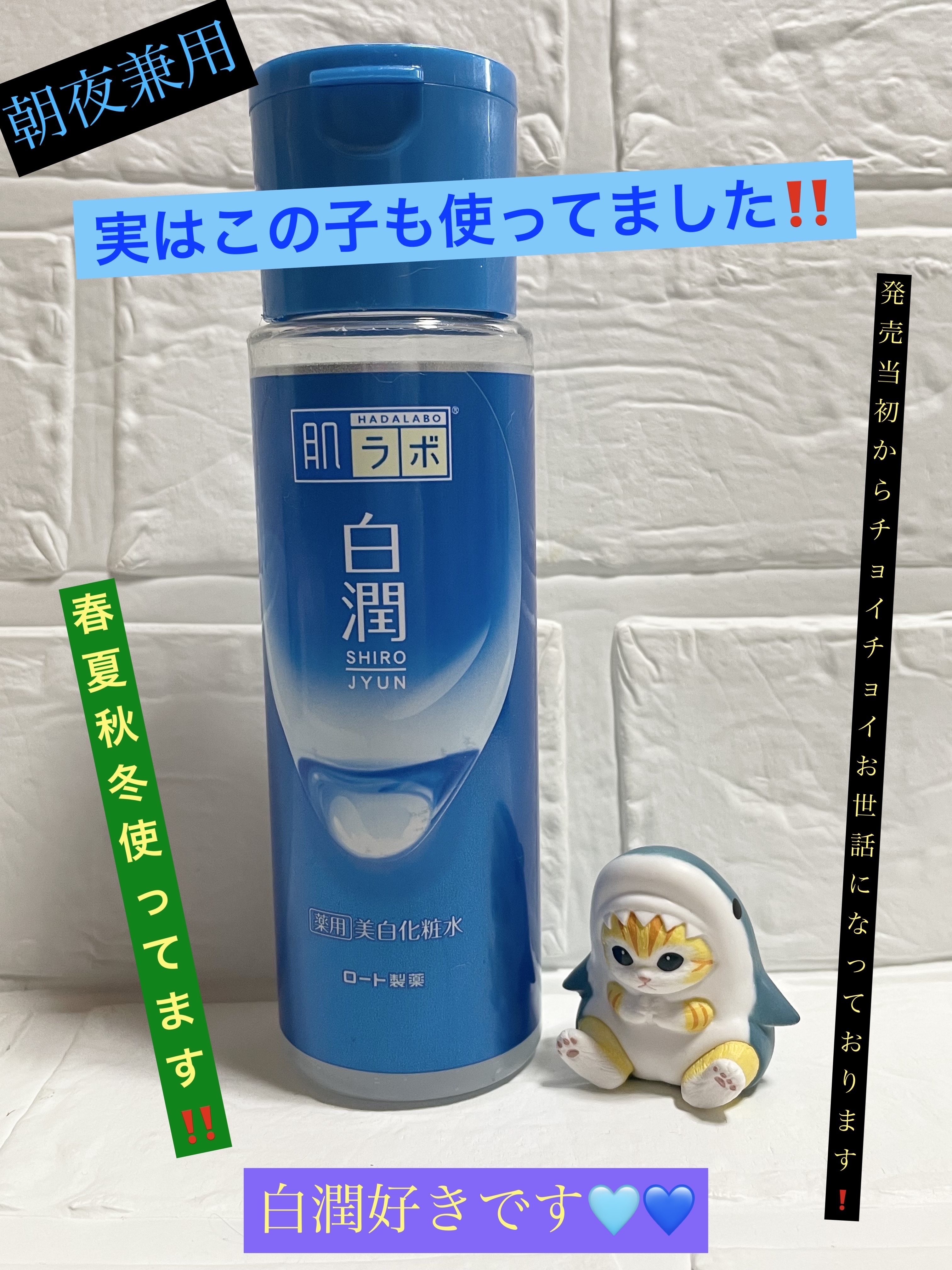 白潤 薬用美白化粧水/肌ラボ/化粧水を使ったクチコミ（1枚目）