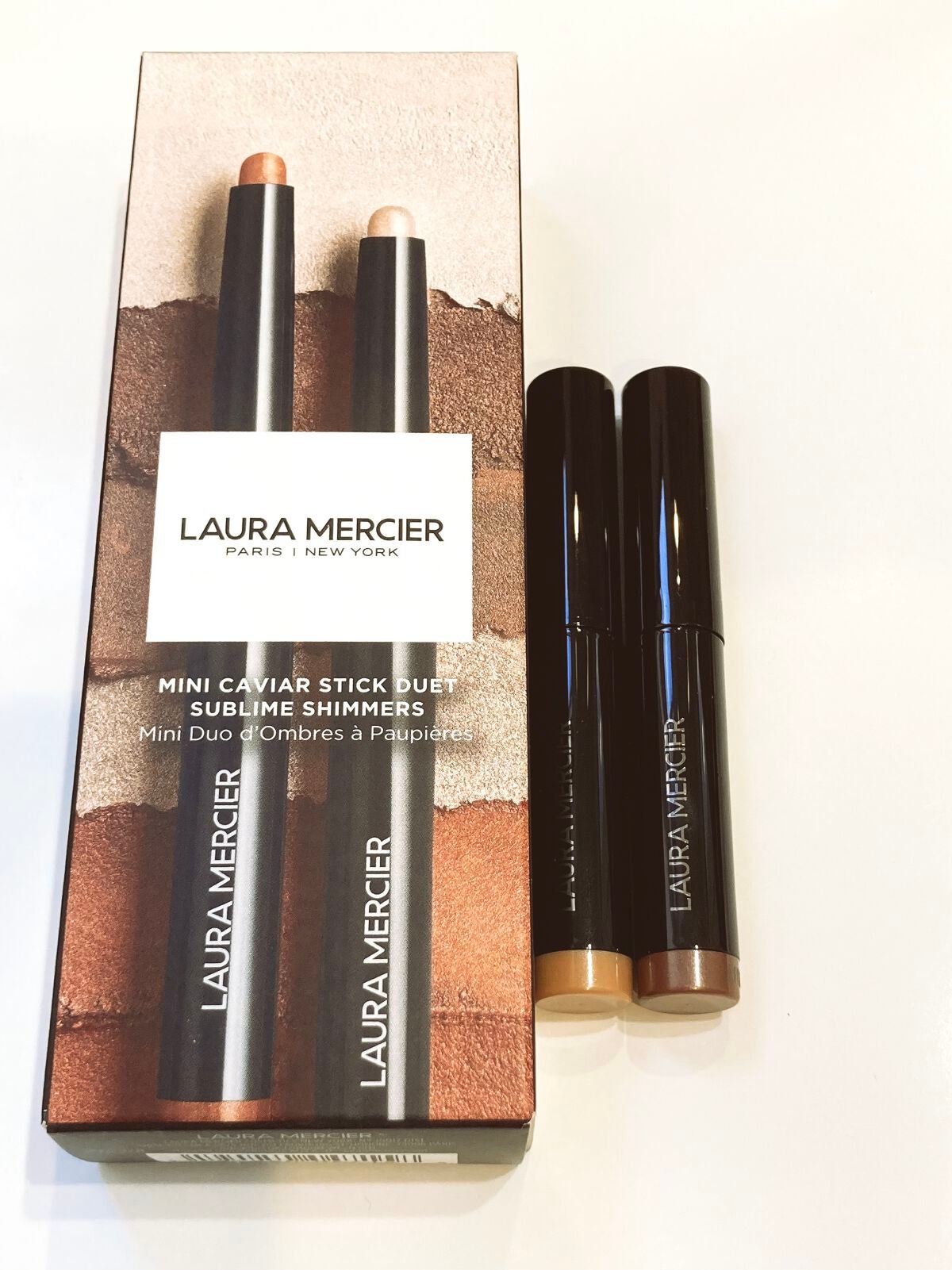 ミニ キャビアスティック デュエット/ローラ メルシエ/メイクアップキットを使ったクチコミ(1枚目)