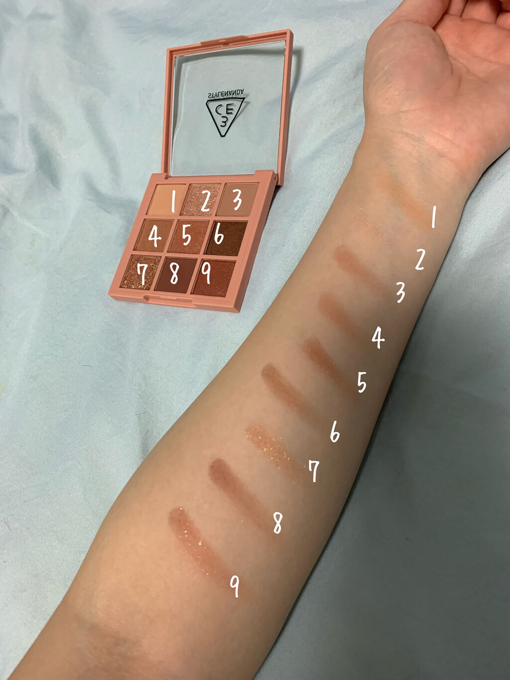 3CE マルチアイカラーパレット/3CE/アイシャドウパレットを使ったクチコミ（2枚目）