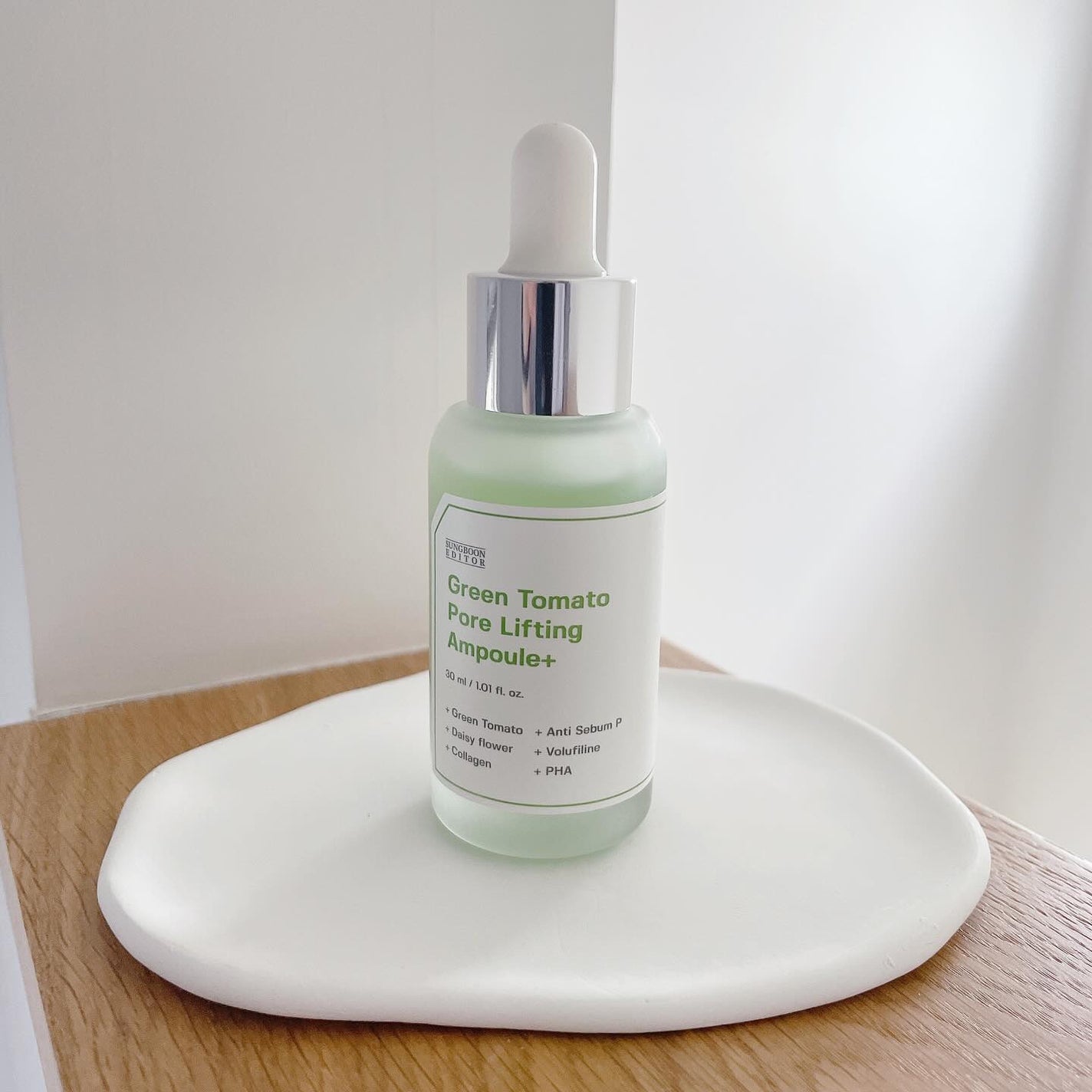 グリーントマトポアリフティングアンプル+/SUNGBOON EDITOR(成分エディター)/美容液を使ったクチコミ(2枚目)