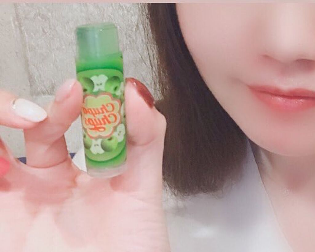 デリシャスリップクリーム Chupa Chups(チュッパチャプス)/デリシャスリップクリーム/リップクリームを使ったクチコミ(4枚目)